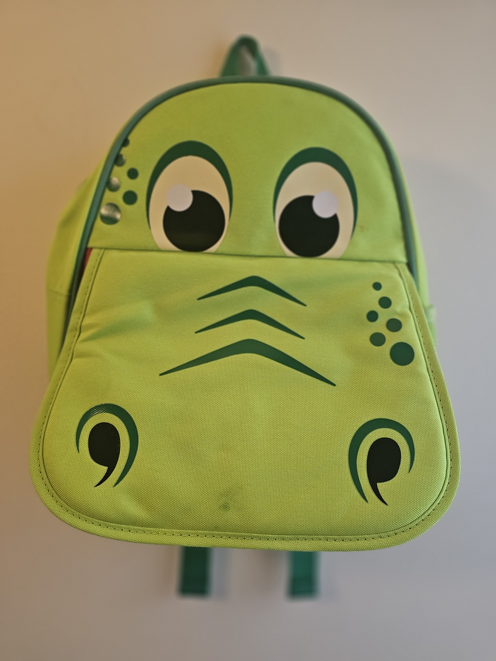 Green Kids Dinosaur Backpack - Cute Animal Design